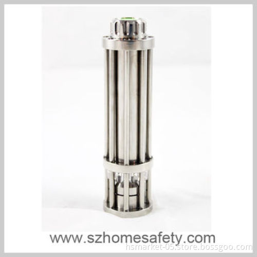 Cree XP-G R5 multicolor changing stain steel powered by 1*18650 Li-ion battery LED flashlightNew